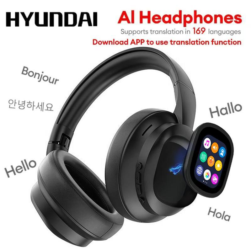 smart ai headphones with Touch Screen